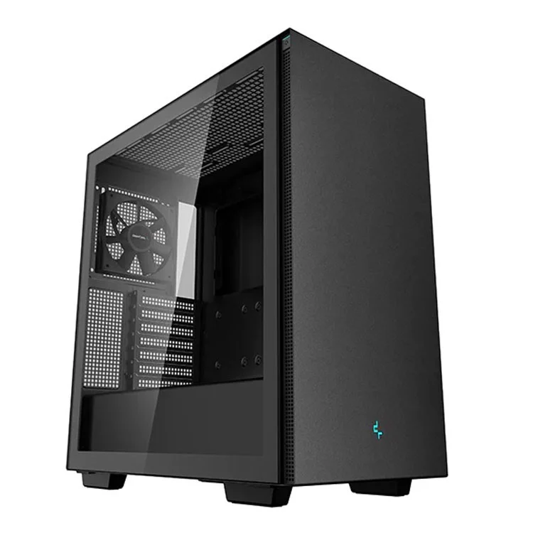 Thùng máy Case Deepcool CH510 (Mid Tower ATX, đen, sẵn 1 fan đen)